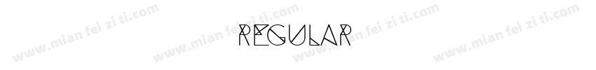 果洛德昂洒智—艺钦体 Regular字体转换